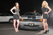 two girls in front of challenger