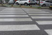 crosswalk to parking lot