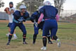 quarterback being rushed