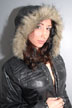 girl in hood jacket