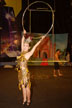 circus girl with hoop